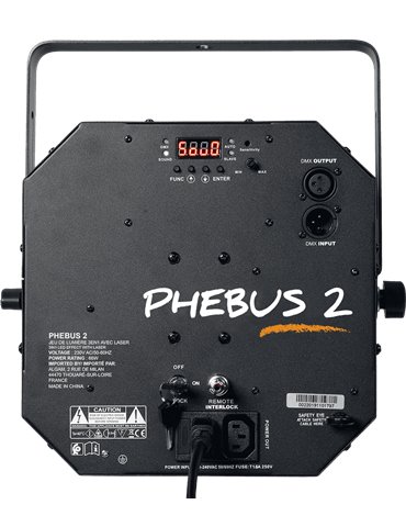 Proyector Led Laser combo 3 en 1 - derby, estroboscópio y láser 2
