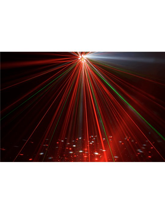 Proyector Led Laser combo 3 en 1 - derby, estroboscópio y láser