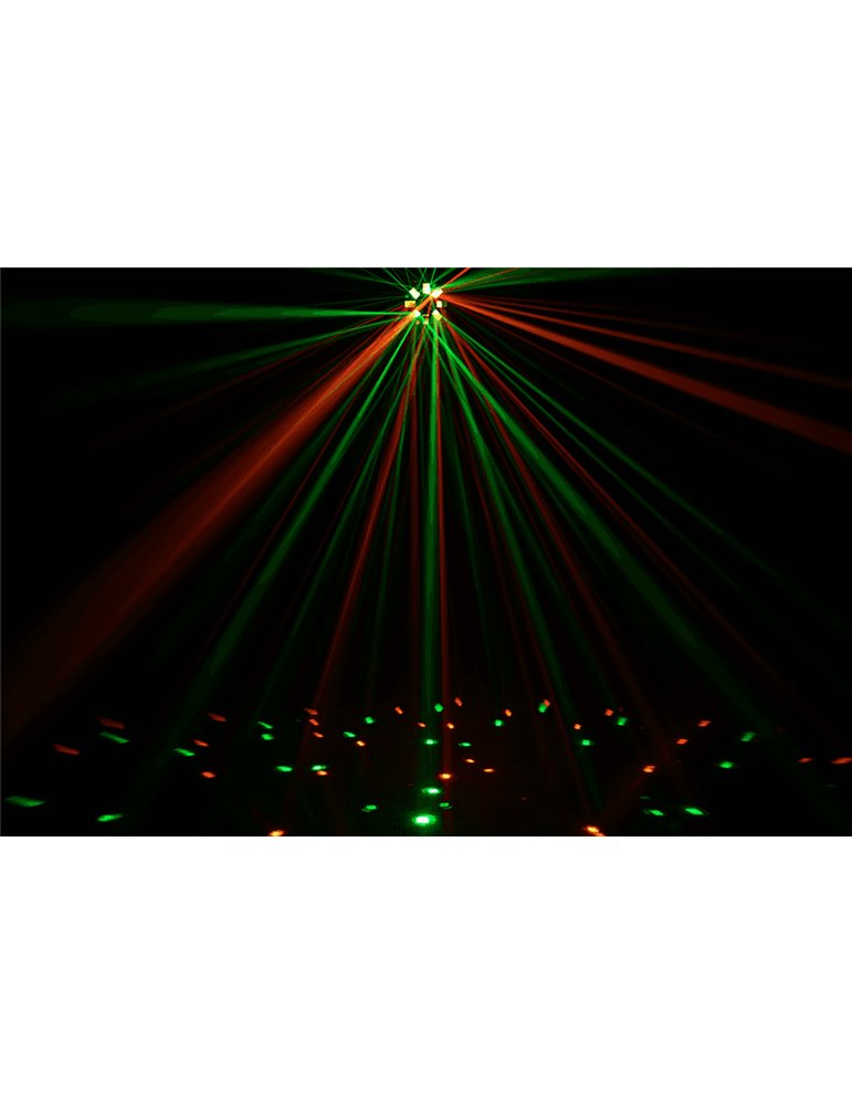 Proyector Led Laser combo 3 en 1 - derby, estroboscópio y láser