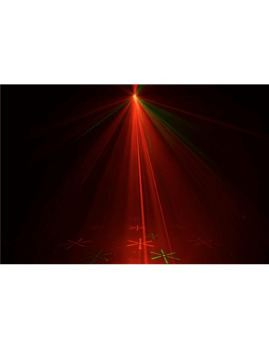 Proyector Led Laser combo 3 en 1 - derby, estroboscópio y láser