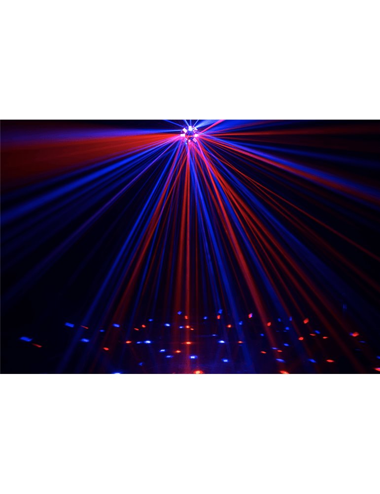 Proyector Led Laser combo 3 en 1 - derby, estroboscópio y láser