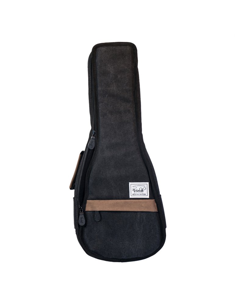 Funda Ukelele Soprano Concierto Veelah Black UKB15-BK