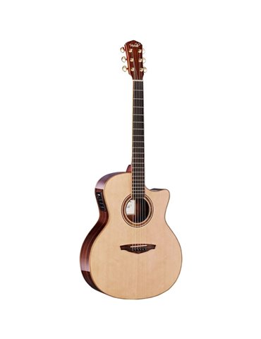 Guitarra Acústica Veelah V5-GACE Cutaway Electrificada