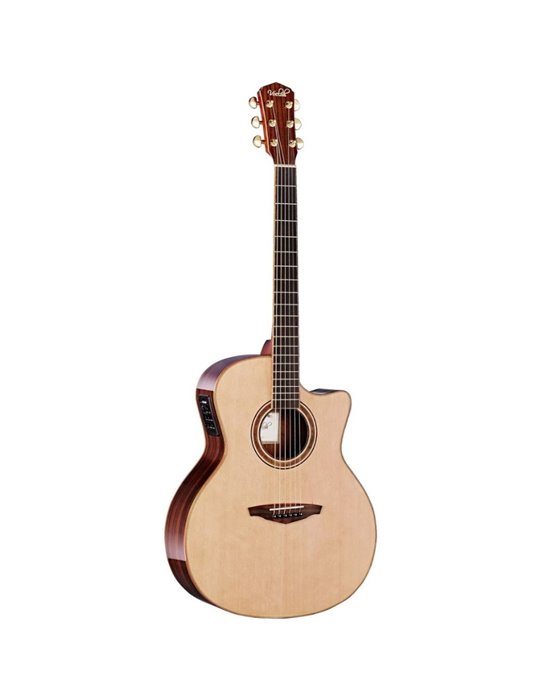 Guitarra Acústica Veelah V5-GACE Cutaway Electrificada