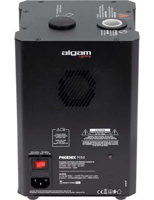 Máquina compacta de chispa fría - 450W