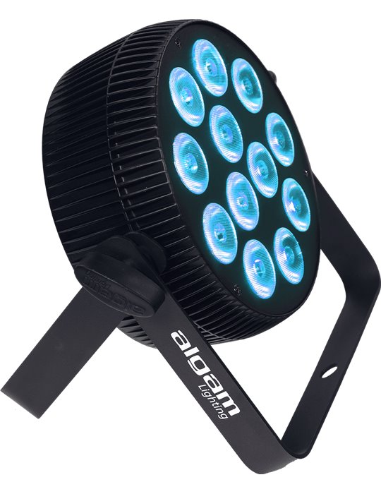 Foco proyector LED 12x10W 4-en-1 RGBW slim
