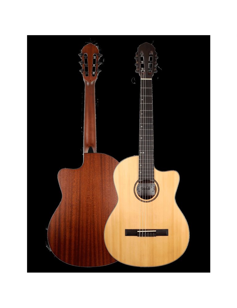 Guitarra Clásica Veelah CCTSN Cutaway