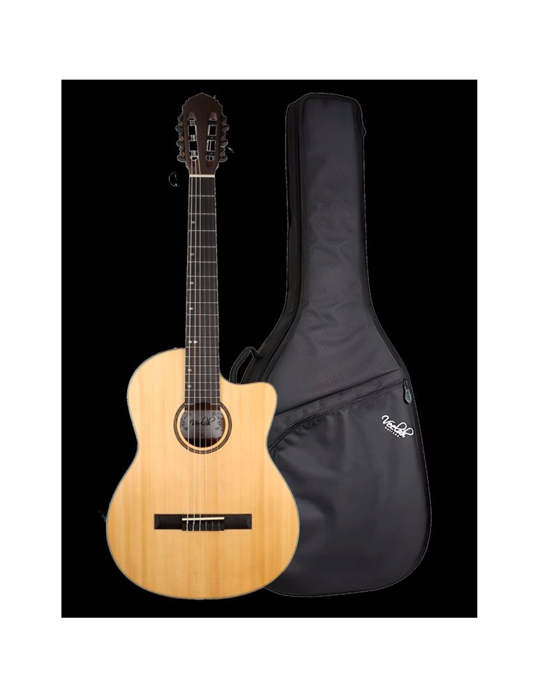 Guitarra Clásica Veelah CCTSN Cutaway