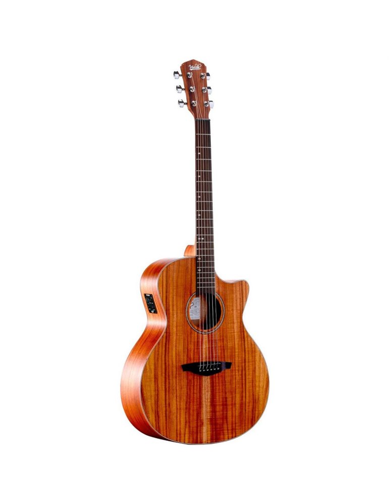 Guitarra Acústica Veelah VGAC-Koa-E Cutaway Electrificada