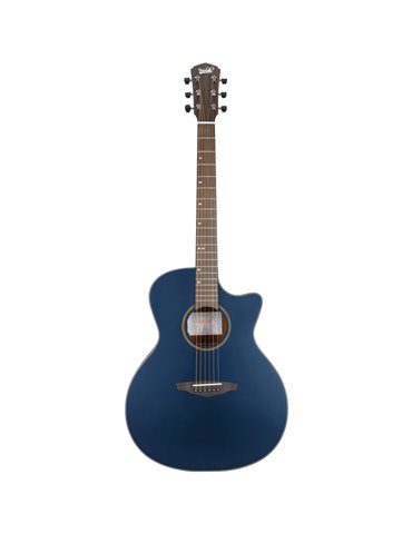Guitarra Acústica Veelah VGACSM-E NVY Navy Electrificada Cutaway