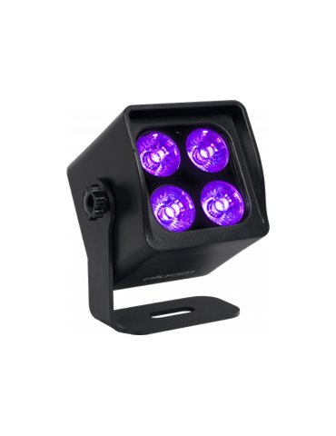 Foco PAR LED 4x4W  RGB IP65 con batería y W-DMX 2