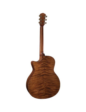 Guitarra Acústica Veelah V2-GACE Azul Denim Cutaway Electrificada 2