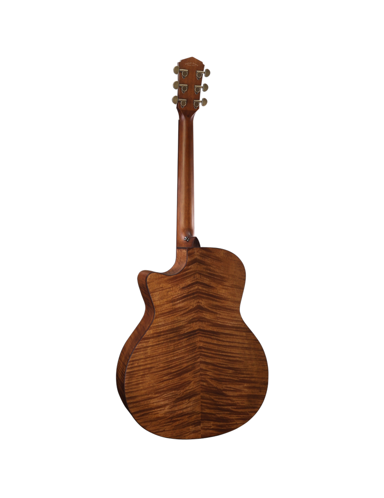 Guitarra Acústica Veelah V2-GACE Azul Denim Cutaway Electrificada