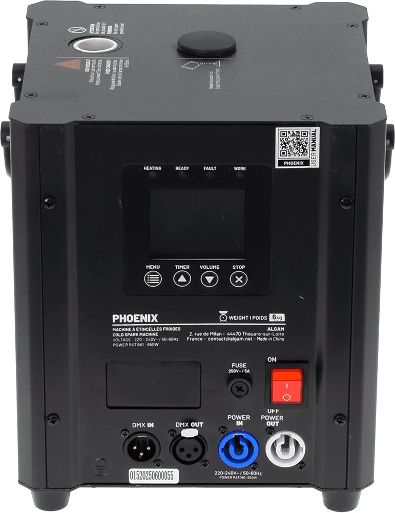 Máquina de chispa fría - 650W