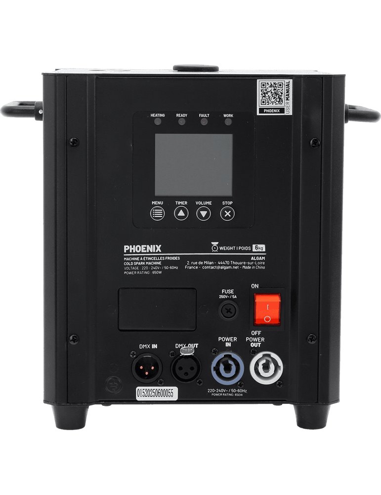 Máquina de chispa fría - 650W