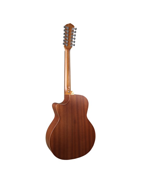 Guitarra Acústica Veelah V1-GACE Cutaway Electrificada 12 cuerdas