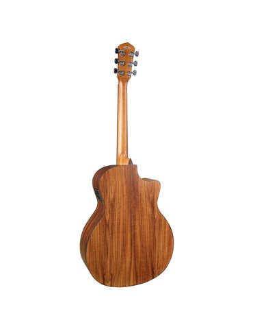 Guitarra Acústica Veelah VGACE-Koa Cutaway Electrificada para zurdos 2