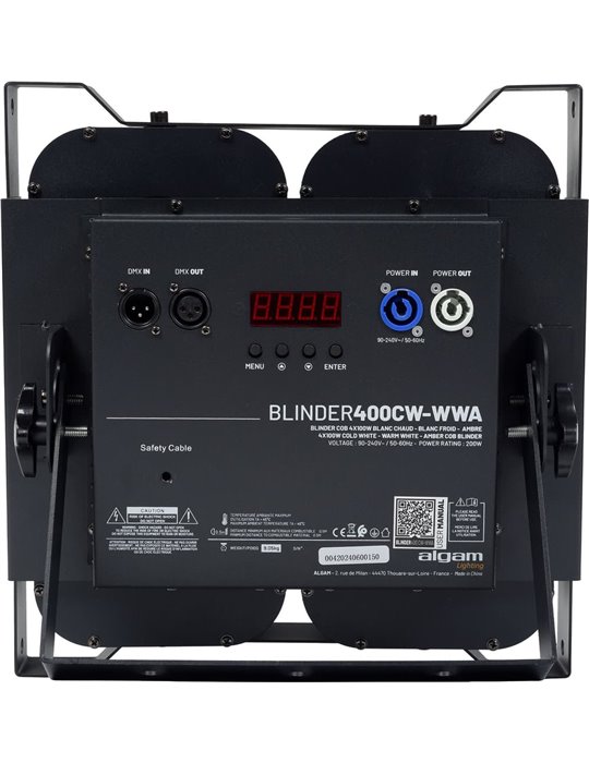 Blinder COB 4x 100W blanco frío/blanco cálido/ámbar
