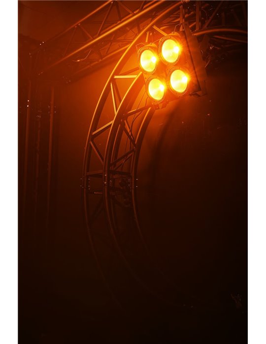Blinder COB 4x 100W blanco frío/blanco cálido/ámbar