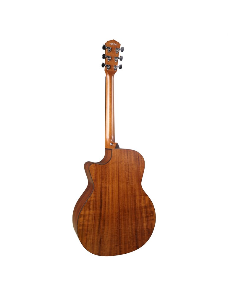 Guitarra Acústica Veelah VGACE-Koa Cutaway Electrificada