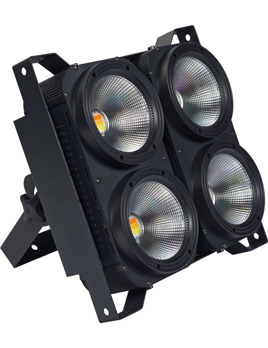 Blinder COB 4x 100W blanco frío/blanco cálido/ámbar