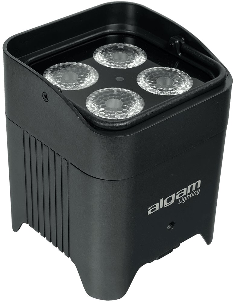 Foco PAR LED 4x12W  RGB IP65 con batería y W-DMX