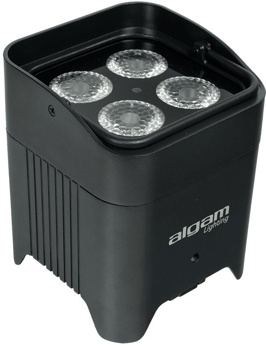 Foco PAR LED 4x12W  RGB IP65 con batería y W-DMX