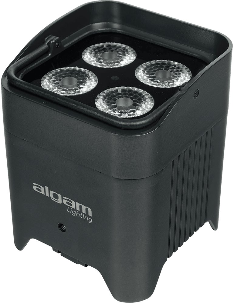 Foco PAR LED 4x12W  RGB IP65 con batería y W-DMX