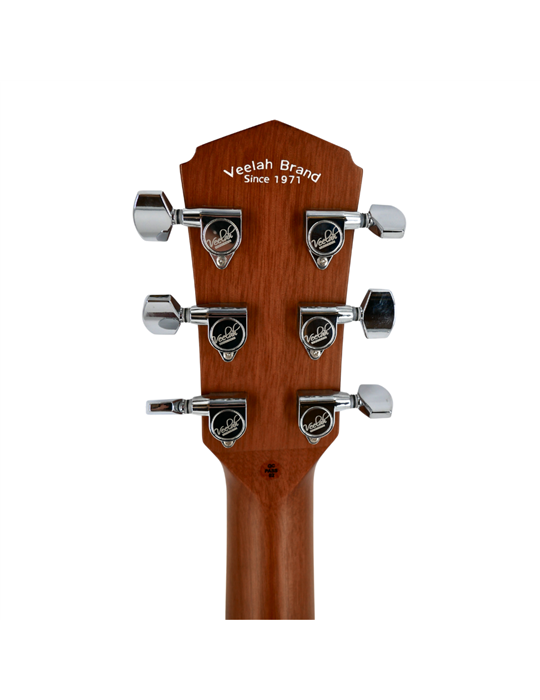 Guitarra Acústica Veelah VGACSM-SBK Satin Black, Cutaway