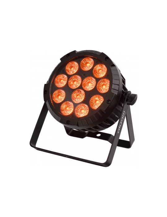 Foco PAR LED 12x12W  RGBWAU IP65