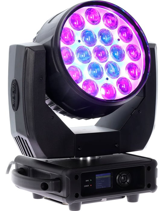 LIRA WASH ZOOM 19 X 15W RGBW