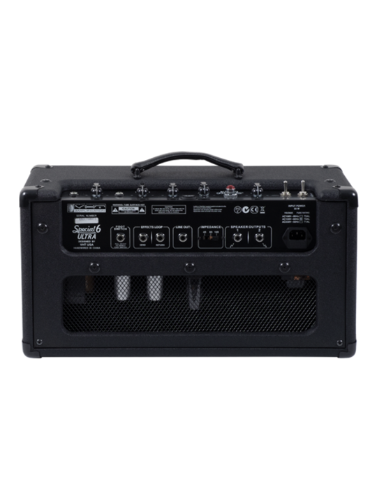 Cabezal Amplificador 6w VHT Special 6 Ultra Válvulas AV-SP-6HU