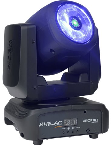 Luz LED WASH 6 x 15W RGBW + láser verde 200mw 2