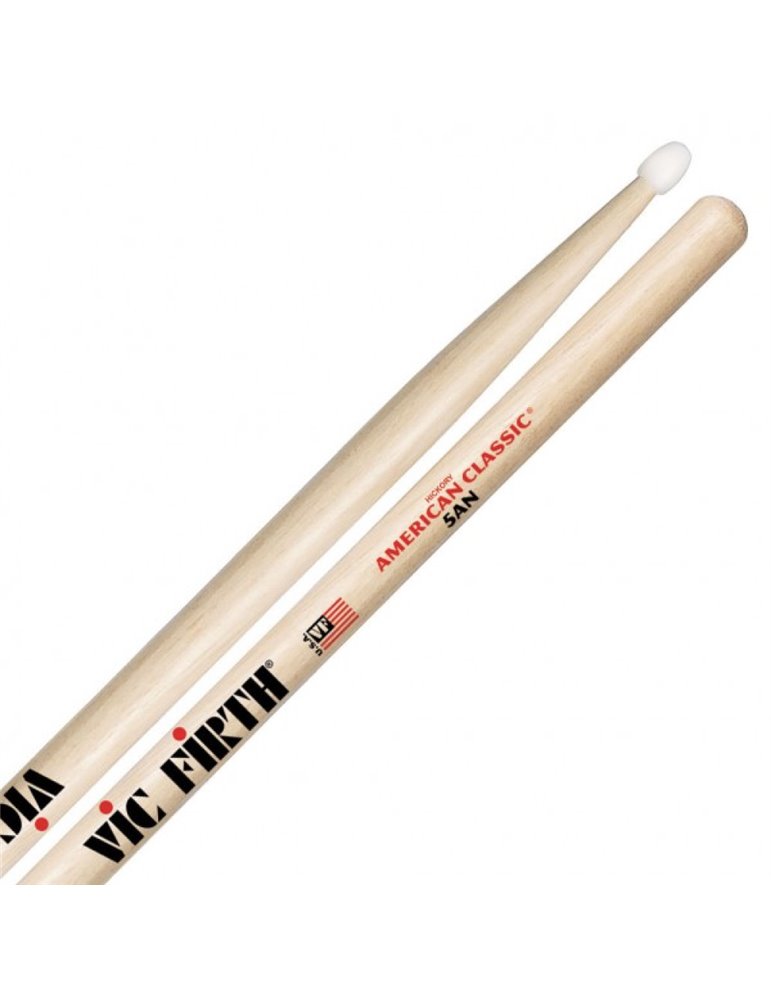 Baqueta Vic Firth 5AN American Classic Punta Nylon
