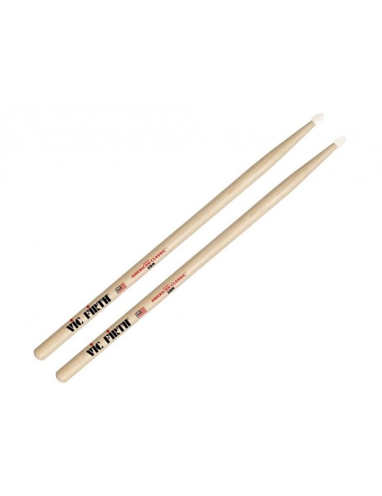 Baqueta Vic Firth 5BN American Classic Punta Nylon