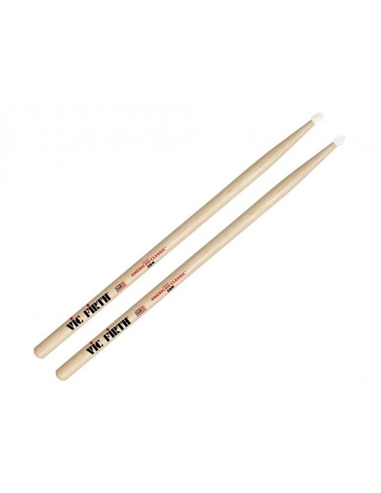 Baqueta Vic Firth 5BN American Classic Punta Nylon