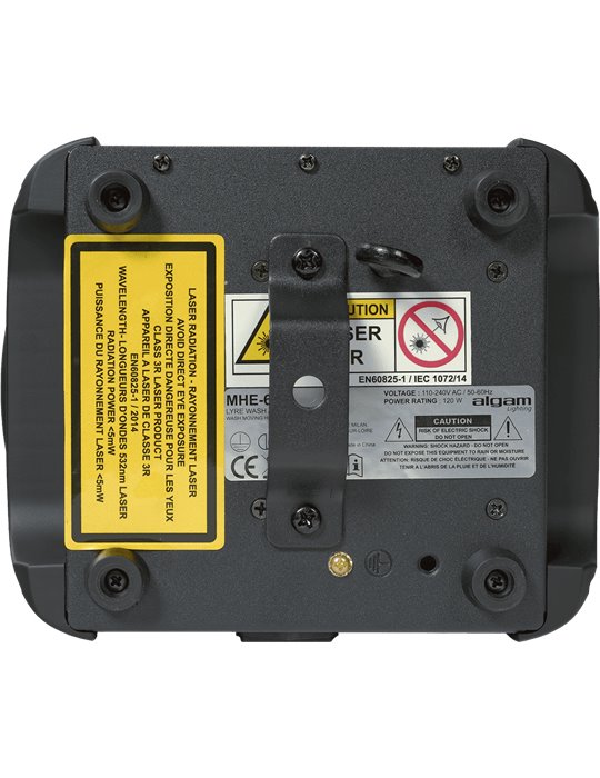 Luz LED WASH 6 x 15W RGBW + láser verde 200mw
