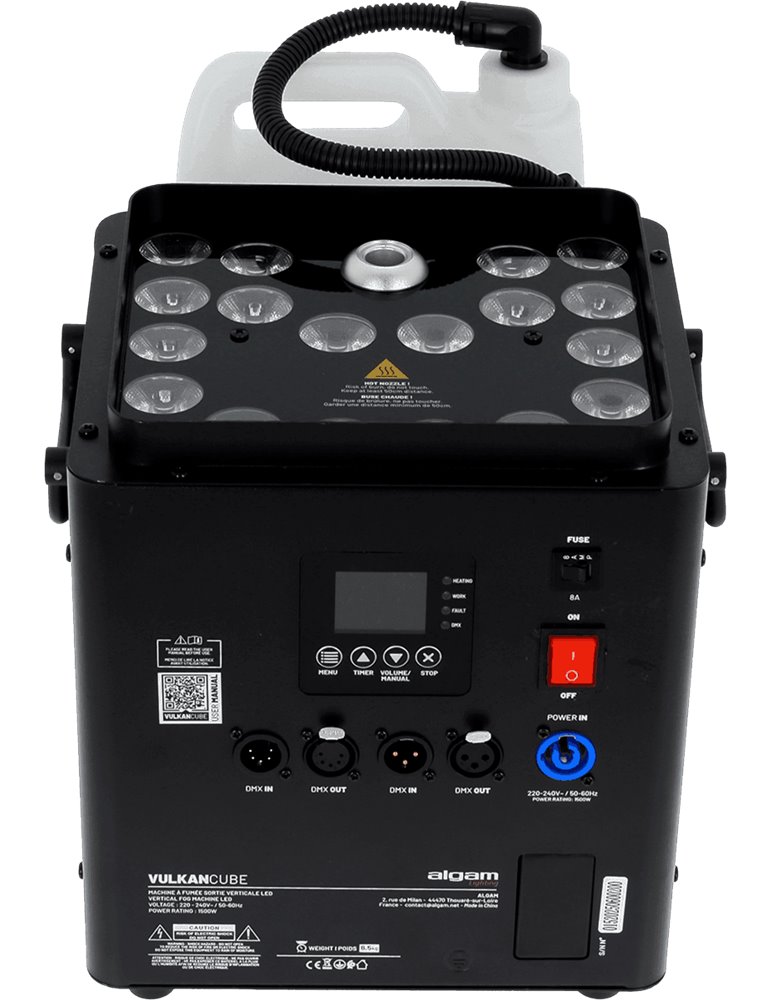 Máquina de humo vertical LED - 1500W