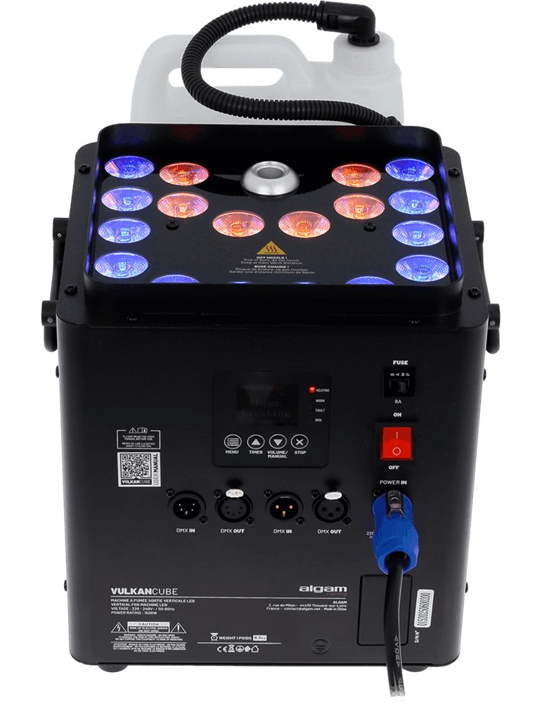 Máquina de humo vertical LED - 1500W