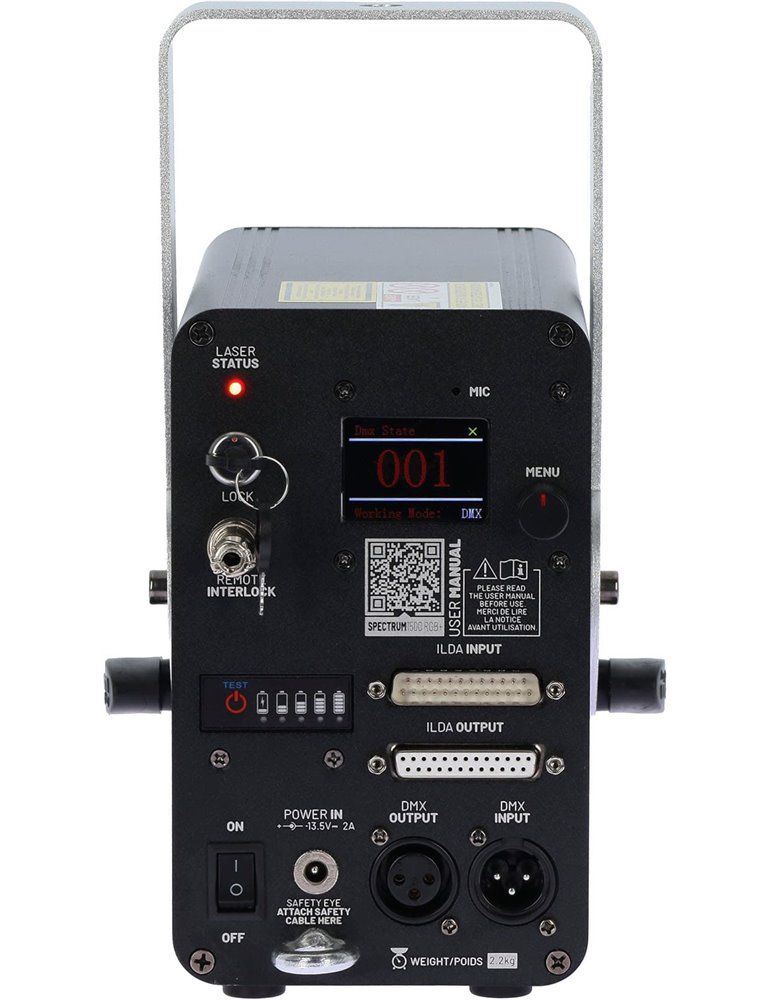 Laser de Animación 1500MW - RGB - Con Batería + APP
