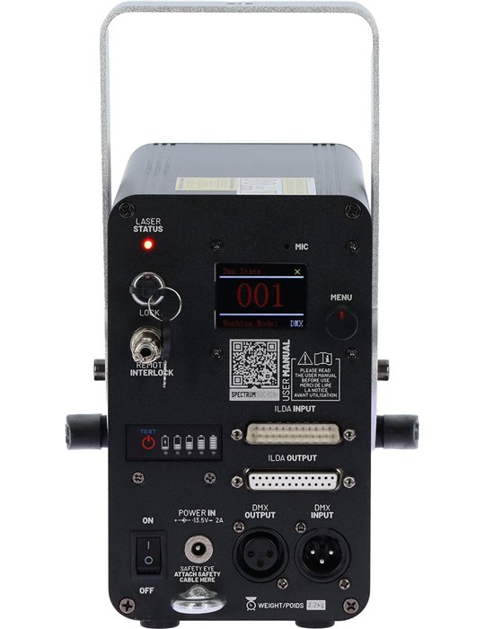 Laser de Animación 1500MW - RGB - Con Batería + APP