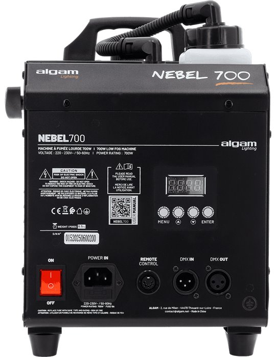 Nebel 700 - Máquina de humo denso de7000W