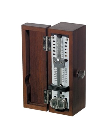 Metrónomo Wittner Mini 880210 Madera Color Caoba