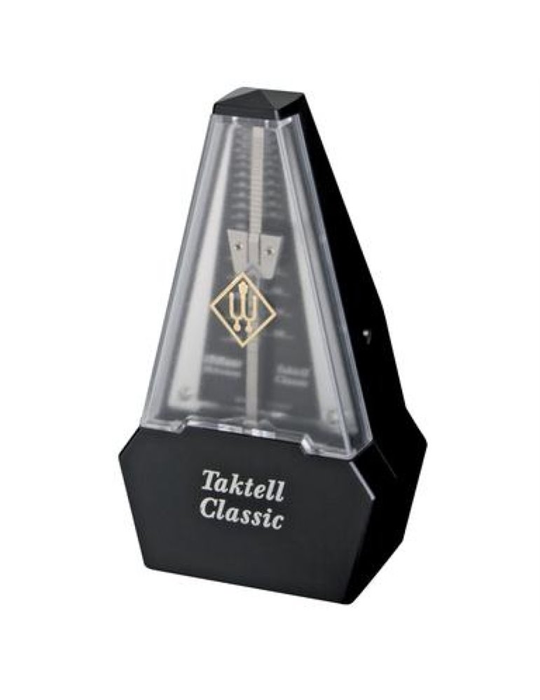 Metrónomo Wittner Classic 829161 Negro/Plateado
