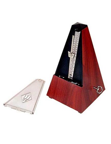 Metrónomo Wittner 802-K Plástico Color Caoba
