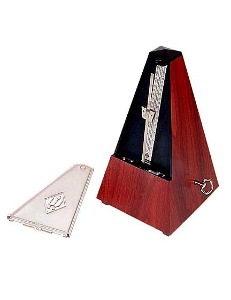Metrónomo Wittner 802-K Plástico Color Caoba