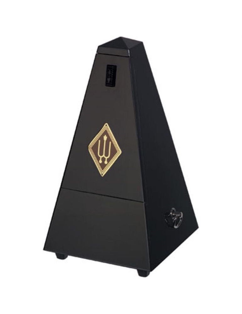 Metrónomo Wittner 816 Madera Negro Brillante
