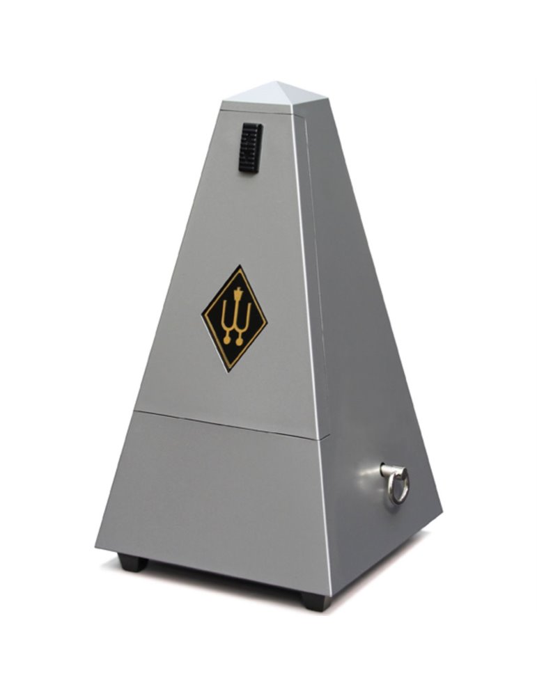 Metrónomo Wittner 845202 Designer Series Decorado Plateado Claro