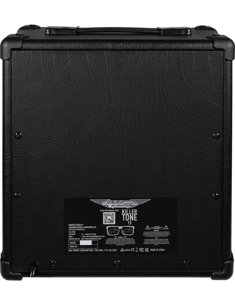 AMPLIFICADOR GUITARRA COMBO ASHDOWN KILLER TONE 1x8" 15W 