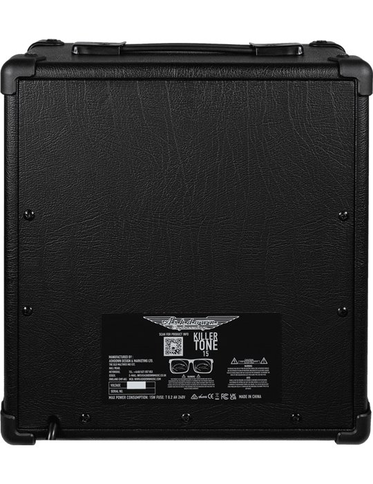 AMPLIFICADOR GUITARRA COMBO ASHDOWN KILLER TONE 1x8" 15W 